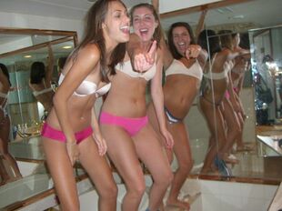 college girls in bikinis