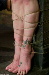 tied up blonde. Photo #5