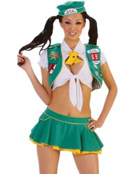 sexy girl scout costume. Photo #2