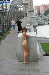 nude girl public. Photo #2