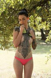 nude girls with tattoos. Photo #3