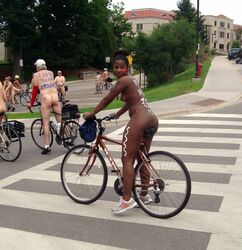 black girl naked in public. Photo #6