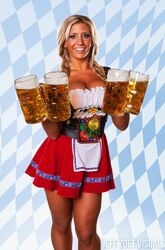 sexy german beer girl. Photo #4
