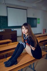 sexy girl in class. Photo #5