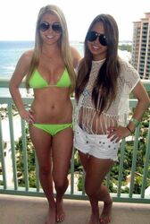 college girls in bikinis. Photo #5