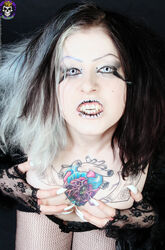 sexy goth girl. Photo #3
