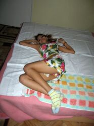 girlfriend sleeping nude. Photo #4