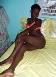 black girl in panty. Photo #2