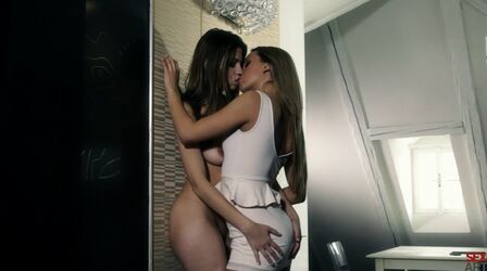 hot lesbian shower sex. Photo #2